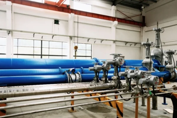 浙江省机电产品质量检验所---水泵试验台局部场景